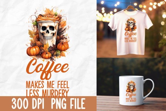 Download Coffee Makes Me Feel Less Halloween Vibe - Halloween Collection
