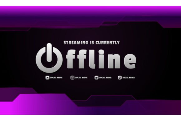 Download Modern Twitch Stream Offline Banner - Twitch stream Collection