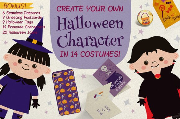 Download Halloween Character Creator - Halloween Collection