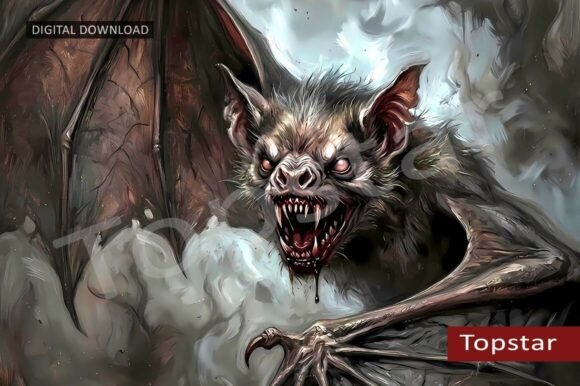 Download Vampire Bat Spooky Halloween Bat Design - Halloween Collection