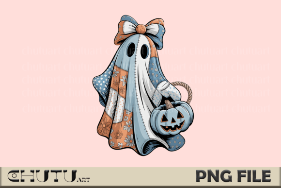Download Pastel Ghost PNG - Vintage Halloween Art - Halloween Collection