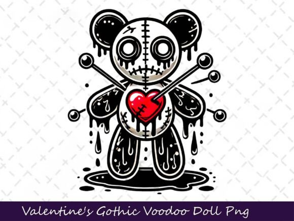 Download Valentine's Gothic Dark Voodoo Doll - Doll Collection