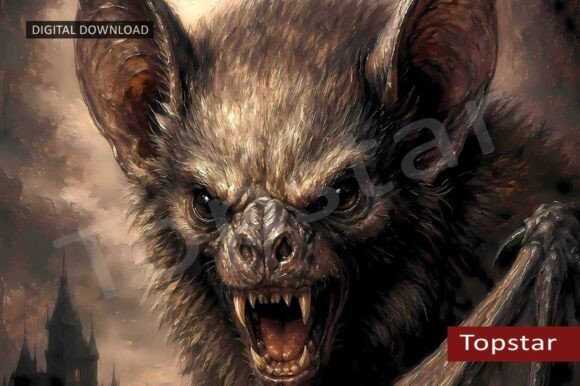 Download Scary Halloween Bat Spooky Gothic Design - Halloween Collection