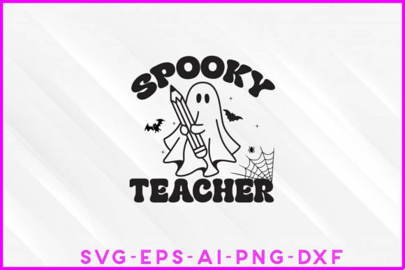 Download Spooky Teacher Halloween Design Tee - Halloween Collection